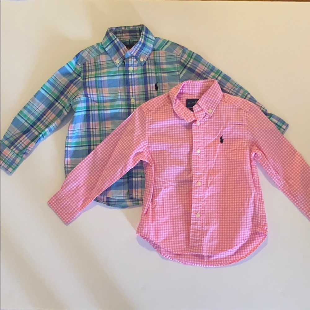 Two Ralph Lauren Button Downs for one .